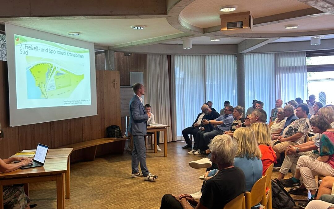 Protokoll der BürgerversammlungKranebitten 18.Juni 2026 inklusive Präsentation Tagesordnung